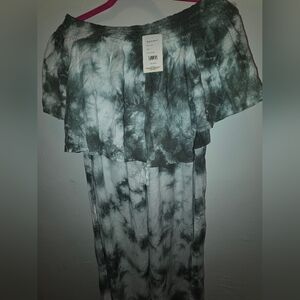 Kiwi & Punch Miami 2 Piece Crop Top with Wide Leg Pants NWT